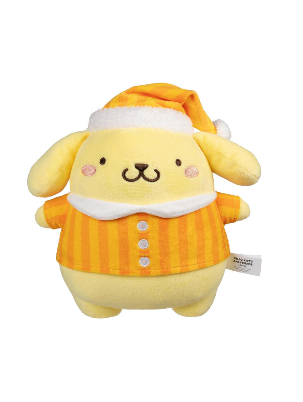 Jazwares Hello Pompompurin Kitty and Friends 8 Inch Pajama Party Plush Ages 6+